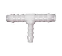 Raccordo a T per tubo LW 8/4/8 mm, pressione massima 10 bar, range di temperatura da -40 °C a 90 °C, POM.