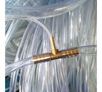 Raccordo a T Pezzo Y Riducono Barb Hose Joiner Dentellato Giuntatrice Connettore