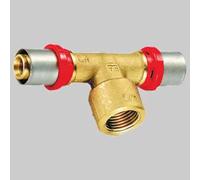 RACCORDO A TEE FEMMINA A PRESSARE TIEMME - 20 x 3/4 x 20