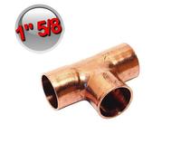 Raccordo a TEE FFF rame a saldare 1''5/8 - 41,27 mm