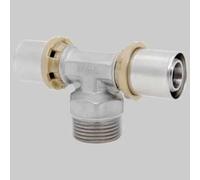 RACCORDO A TEE MASCHIO A PRESSARE - 32 x 1"" x 32