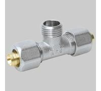 RACCORDO A TEE MASCHIO A STRINGERE APE 26 x 3/4 x 26