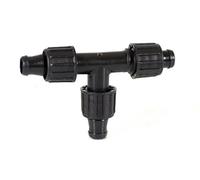 100 TEE RACCORDO T RACCORDI PORTAGOMMA TEES TI PER TUBO IRRIGAZIONE 16x16x16 mm