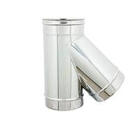 Raccordo a Y braga MF codino M inox 200mm 5 decimi AISI 304