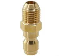 Raccordo accoppiatore a connessione rapida da 1/4 di pollice per tubo idropulitrice che supporta più standard di filettatura tra cui M22 G1/4 (#2)