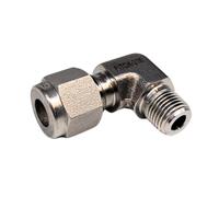 Raccordo Ad Angolo Per Tubo Idraulico 1/4" OD X 1/8" NPT Maschio