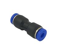 Raccordo ad innesto rapido tubo/tubo dritto diametro 4 mm - Conf.15 pezzi