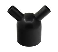 Raccordo ad y per tubi per aspiratore distributore y per aspiratrucioli falegnameria adaptador riduttore industriale trucioli (ID95mm OD100mm)