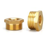 Raccordo adattatore in ottone, boccola esagonale di riduzione, boccola maschio-femmina, connettore carburante, acqua, gasolio, 1/8" 1/4" 3/8" 1/2" 3/4" 1" 1 pz(F04 To M06)