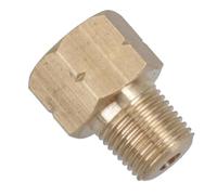 Raccordo adattatore M10 maschio - 1/8 NPT femmina in ottone