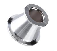 Raccordo affusolato del riduttore di vuoto 304 ss per KF50 per KF40 per uso con per le componenti flangiate del vuoto KF