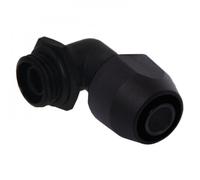 Raccordo Alphacool HF TPV Metallo Girevole 90° 12,7/7,6mm Nero