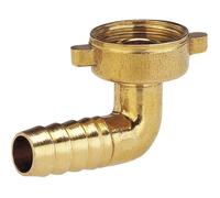 Gardena Raccordo a gomito in ottone: gomito in ottone con filetto 26,5 mm (G 3/4 pollice), per tubo da 13 mm (1/2 pollice), per un facile cambio di direzione (7286-20)