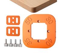 Raccordo angolare Jig - - Strumento di posizionamento del router - Manuale | Modelli di raggio angolare 4 in 1 per la lavorazione del legno, stencil raggio d'angolo, strumento di taglio di