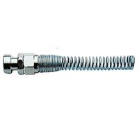 RACCORDO ATTACCO A BAIONETTA CON SPIRALE MM.8X10 PER ARIA COMPRESSA