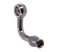 Raccordo banjo da 3/8" (10mm) con curva laterale a 90 gradi Goodridge
