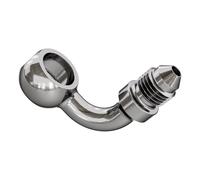Raccordo banjo Goodridge 7/16", 90 gradi, 11 mm. Acciaio inossidabile