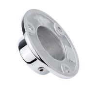 Raccordo base tonda 90 gradi per tubi marini 38 mm acciaio 316