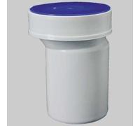 RACCORDO BIANCO WC ECCENTRICO CON GUARNIZIONE Ø 110 H 180 mm WAVIN
