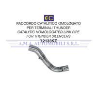 Raccordo catalitico omologato per terminali Thunder Honda CRF 250 L 2017 2018