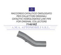 71451KZ - Raccordo Scarico Arrow Catalitico Ducati Monster 821/1200 / Diavel