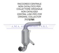 Raccordo centrale non catalitico KTM RC 390 Anni 2017 2018 2019 2020