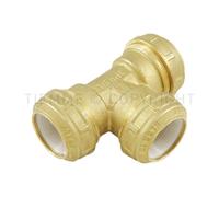 Raccordo compressione a T con ogiva in resina acetalica 32x32x32 Tiemme 3430038