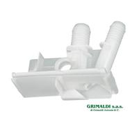 RACCORDO CONNETTORE A 2 VIE PER LAVATRICE REX ELECTROLUX 1249470103 ORIGINALE