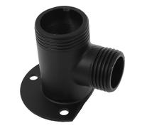 Raccordo Convertitore per Rubinetto Doccia a Parete in Rame Nero | Montaggio Rapido senza Tracce nel Muro, Dimensione 25mm/20mm, Struttura Rinforzata per Ristrutturazioni Bagno