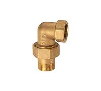 Raccordo Curvo 3 Pezzi, Maschio-femmina 1/2" Giallo 5190 12 Far