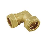 RACCORDO CURVO DOPPIO INOX-RAME COBRASUN- DN 12 x 15- TIEMM- pezzi 1