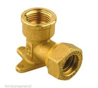 RACCORDO CURVO FEMMINA CON FLANGIA