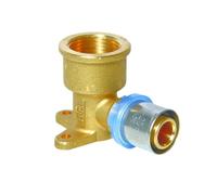 Raccordo Curvo Femmina Con Flangia