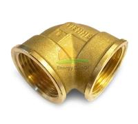 Raccordo curvo in ottone femmina/femmina 3/4" F (3/4" F)