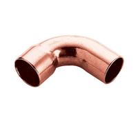 Raccordo curvo maschio femmina rame Ø14x14 mm