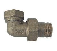 Raccordo Curvo Mf 3 Pezzi Ottone Giallo - 1"1/4