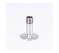 Raccordo di accoppiamento in acciaio inossidabile SUS 304 da 3/8" BSPT maschio x 1" Tri Clamp for birra fatta in casa