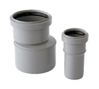 Raccordo di passaggio PVC-PP 40mm per tubi di scarico