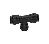 Raccordo di riduzione a T POM, per tubo esterno Ø 1 18 mm, per tubo esterno Ø 2 15 mm, pressione di lavoro max. 10 bar