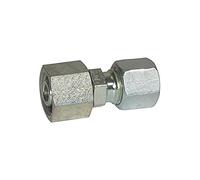 Raccordo di riduzione, cono di tenuta, dado M30x2,0 i., tubo esterno Ø 1 22 mm, tubo esterno Ø 2 6 mm, PN max. 160 bar, acciaio zincato