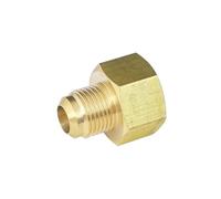Raccordo di riduzione svasato da femmina a maschio SAE da 45 gradi da 1/4" 3/8" 1/2" 3/4" Connettore for tubo in ottone(5/8 To 3/8 Inch)