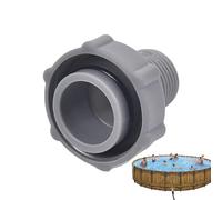 Raccordo Di Scarico Per Piscina - Stop Agli Sprechi D'acqua, Kit Connettori Per Tubi Da Giardino Di Dimensioni 5x4,6 Cm, Strumento Di Svuotamento Liquidi Per Lavabo A Installazione Rapida, Parte Di Sc
