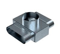 Raccordo di transizione 1 da tubo ovale a rotondo per DV DRSO-A06/A10 di Aereco - 530845