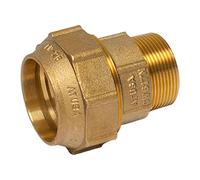 Raccordo diritto Atusa per tubi Maschio 1 1/4 ottone LPGRM640