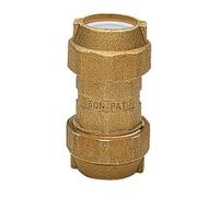 Raccordo diritto bigiunto ottone Enolgas Axo Pe per tubi 1 pollice H0304S25