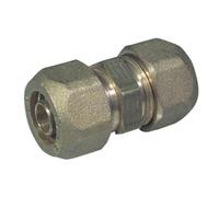 Raccordo diritto doppio per tubo Cobra-Pex 22mm