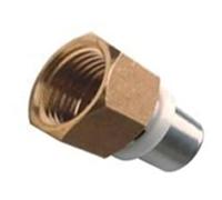 IBP Raccordo diritto F 1"x26mm per tubo multistrato a pressare