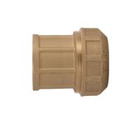 Raccordo diritto F ottone Itap 1"1/4 x40mm per tubi in polietilene