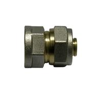 Raccordo diritto F per tubo multistrato a stringere 3/4 x20mm