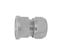 Raccordo diritto F per tubo multistrato a stringere Tiemme 1/2 x20mm